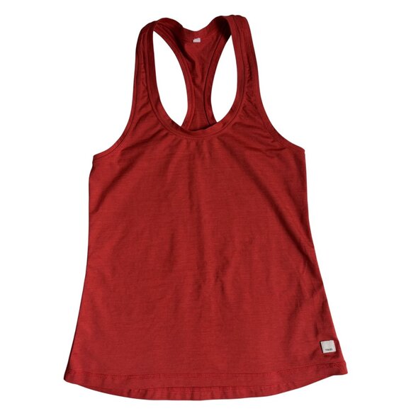 Vuori Tops - Vuori Lux Performance Tank Top (Lychee Heather) - Size Small (?)